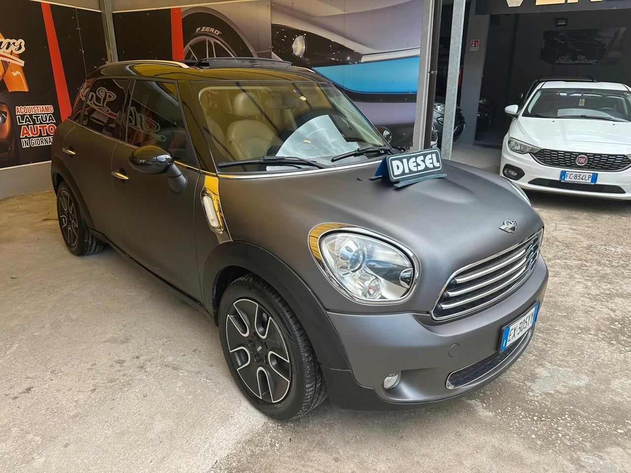 Mini Cooper D Countryman 1.6cc diesel 12 mesi garanzia-2013