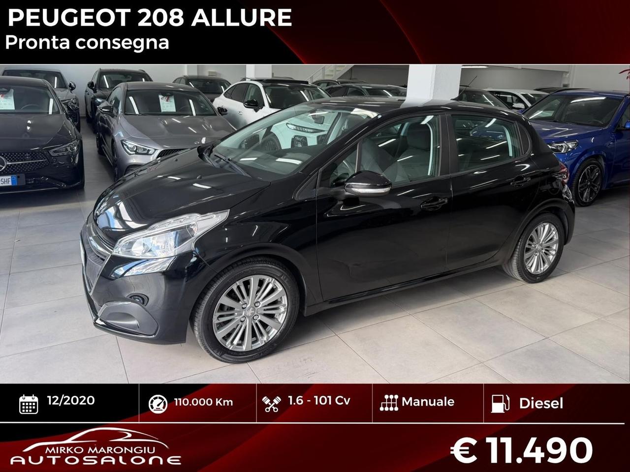 Peugeot 208 BlueHDi 100 Stop&Start FINANZIABILE