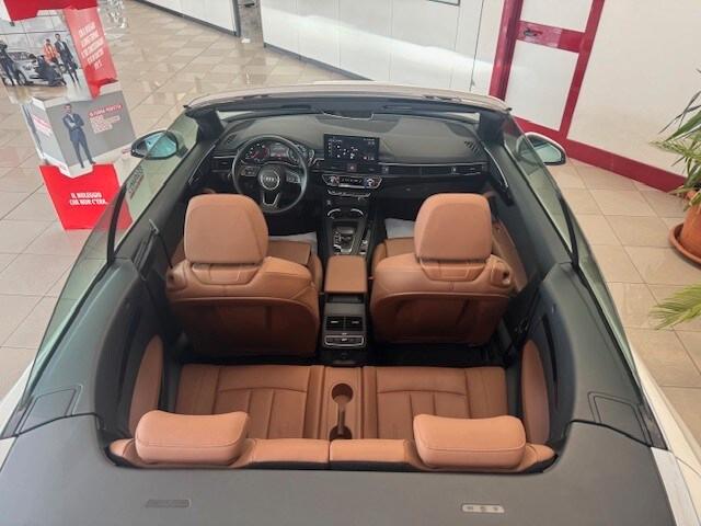 AUDI A5 2ª serie A5 Cabrio 40 TFSI S tronic Bu...