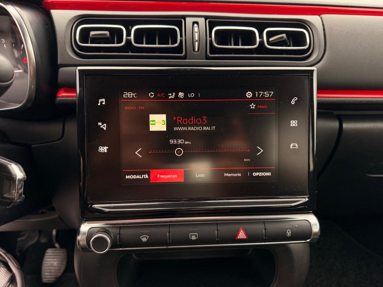 Citroen C3 1.2 benzina SHINE NAVI CAR PLAY