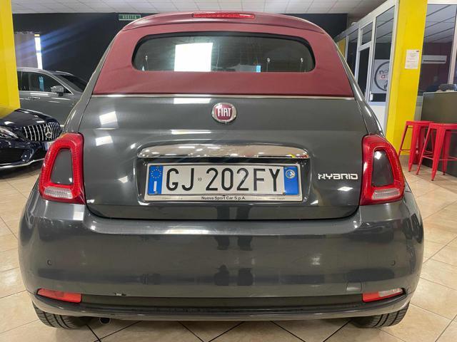 FIAT 500 C 1.0 Hybrid Connect*ok guida neo p/sensori park*