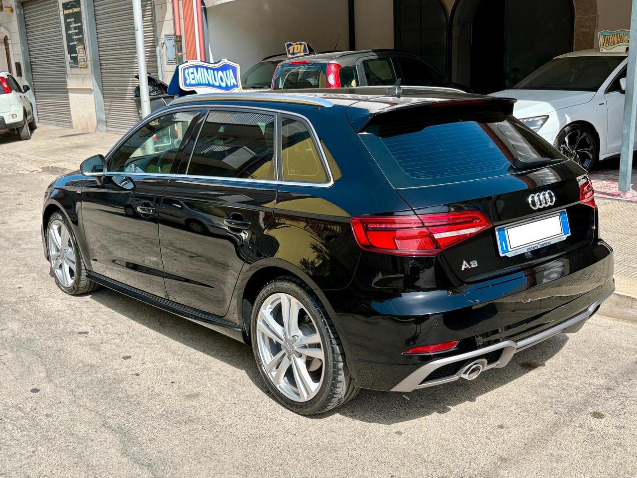 Audi a3 SPB 1.6 tdi 116cv -"S-LINE x 2- VIRTUAL"-'20