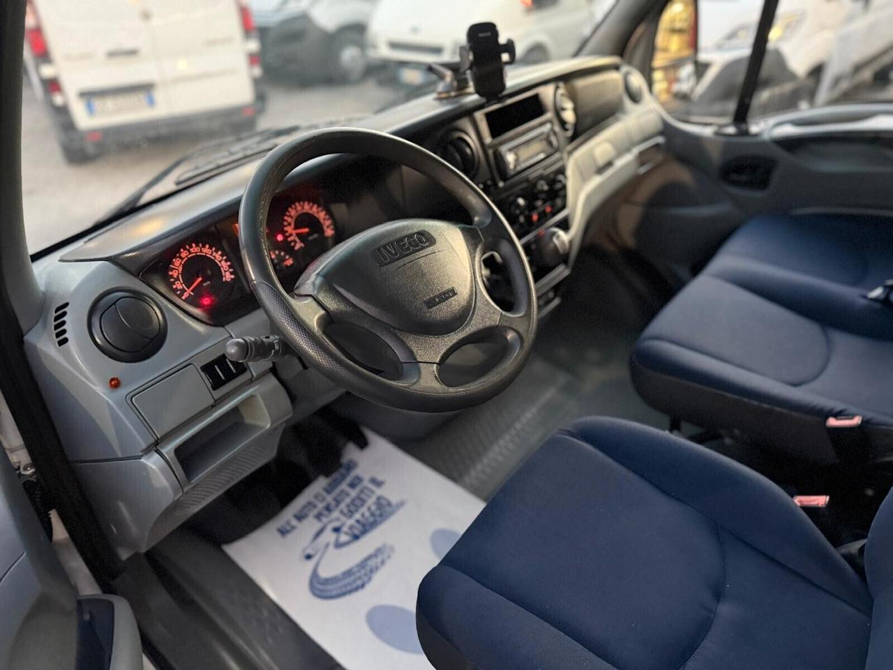 IVECO DAILY 35C 18 MOTORE 3.0 1 80 CV CASSONE DA 430 FISSO E GRU PM 3 ALTEZZA 10M