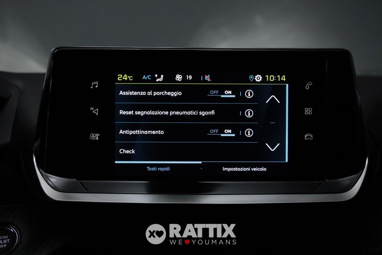 Peugeot e-208 motore elettrico 100kW Allure Pack