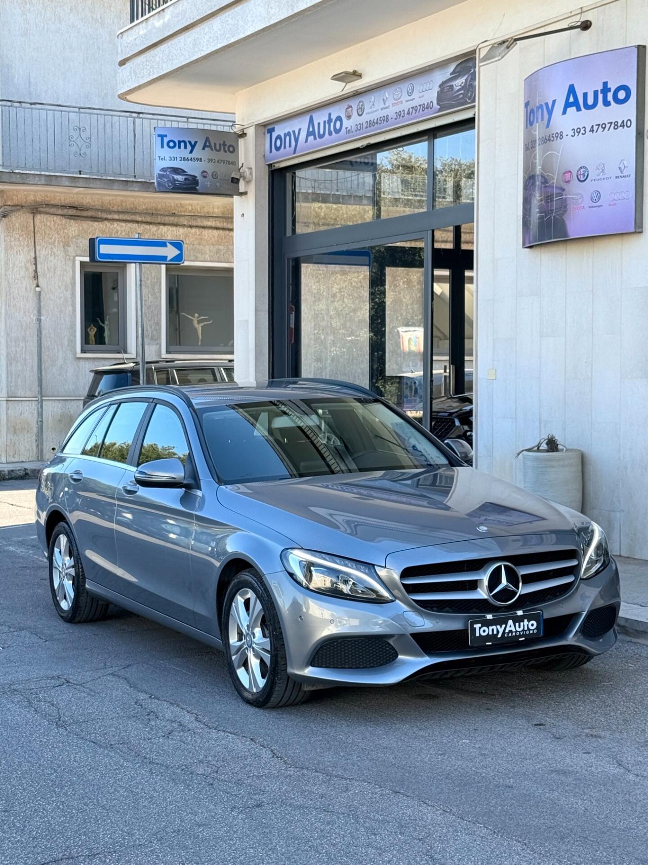 Mercedes-benz C 220 SW d Sport Plus auto NAVI,FULL LED, SENSORI DI PARCHEGGIO,BLUETOOTH,ANDROID