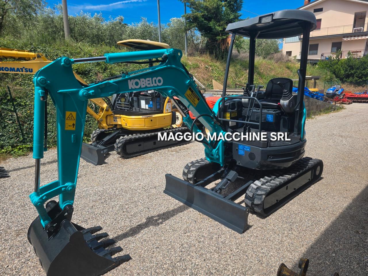 Miniescavatore Kobelco SK20 SR5
