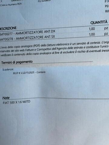 Fiat 500X 1.6 MultiJet 120 CV Cross