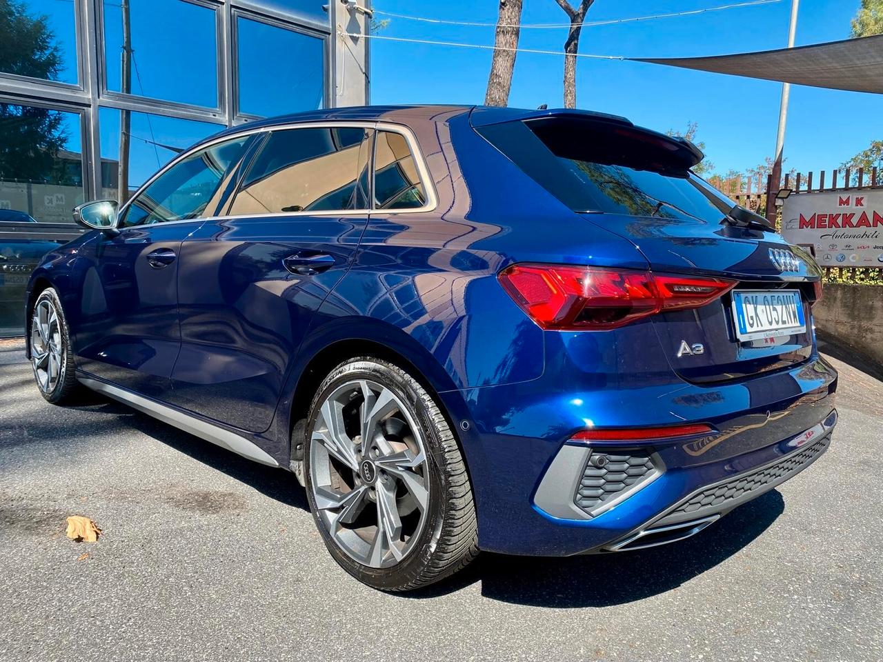Audi A3 Sportback 35 2.0 tdi S line -MATRIX -LED -18"- GARANZIA