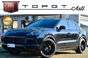 PORSCHE CAYENNE COUPE 3.0 PLUG-IN E-HYBRID 462cv TIPTRONIC, UFF ITALIANA, TETTO, BOSE, SPORT CHRONO, MATRIX, SCARICO, SOSPENSIONI PNEUMATICHE, ROSSO CARTIER, 21", PERMUTE