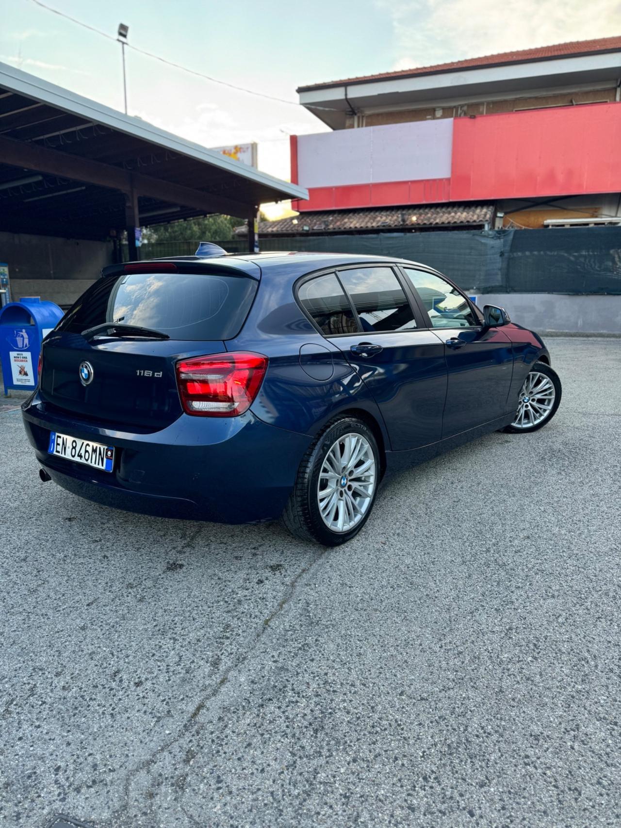 Bmw 118 118d cat 5 porte Attiva DPF