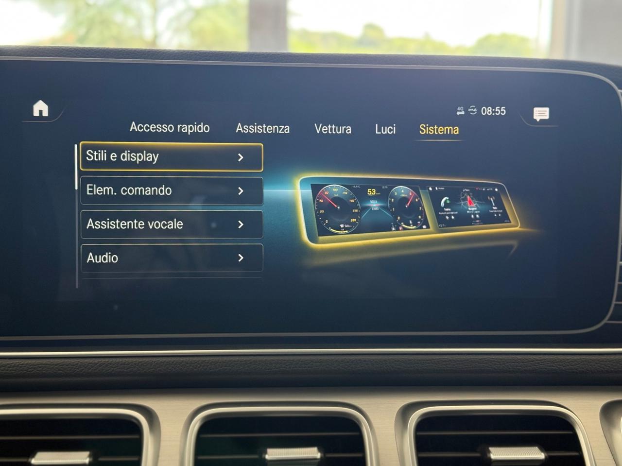 Mercedes GLE 300d Sport 4Matic 245CV Luci Ambient