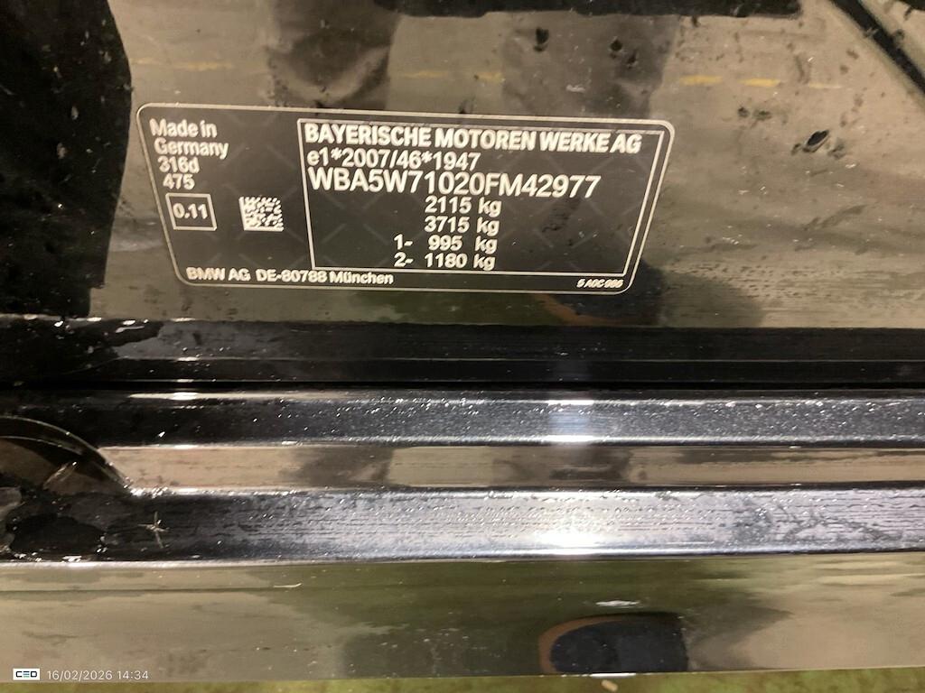 BMW 316D 122CV STEPTRONIC 48V BUSINESS ADVANTAGE ( FARI LED - BMW DIGITAL COCKPIT - PELLE - NAVI - MIRROR - PDC )