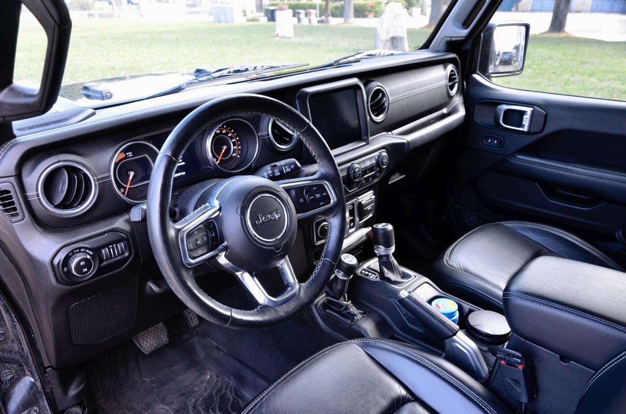 JEEP WRANGLER SAHARA 2.2 MJT 200cv AT8, UFF ITALIANA, SERVICE CON FATTURE, EURO 6D, FARI LED, KEYLESS, NAVI, RETROCAMERA, PERMUTE