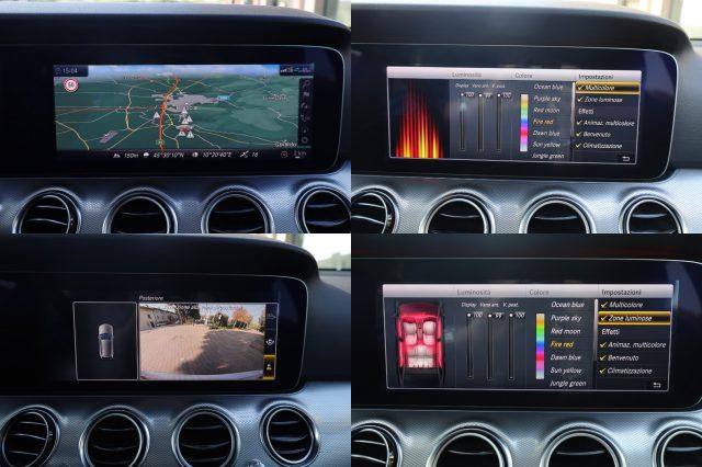 MERCEDES-BENZ E 220 d S.W. 4Matic Auto LED Luci AMBIENT Camera ACC Rad