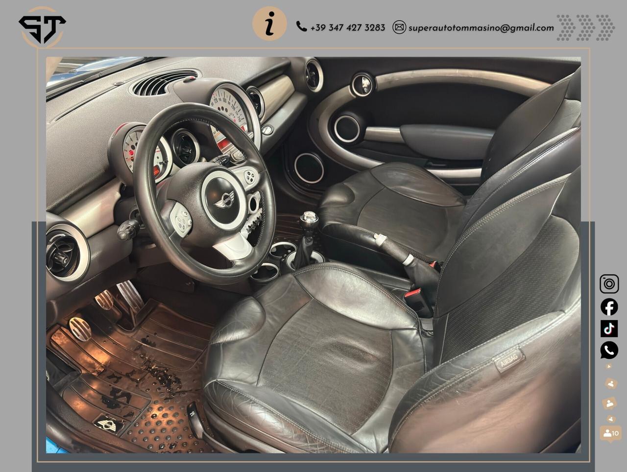 Mini 1.6 16V Cooper S 175 cv