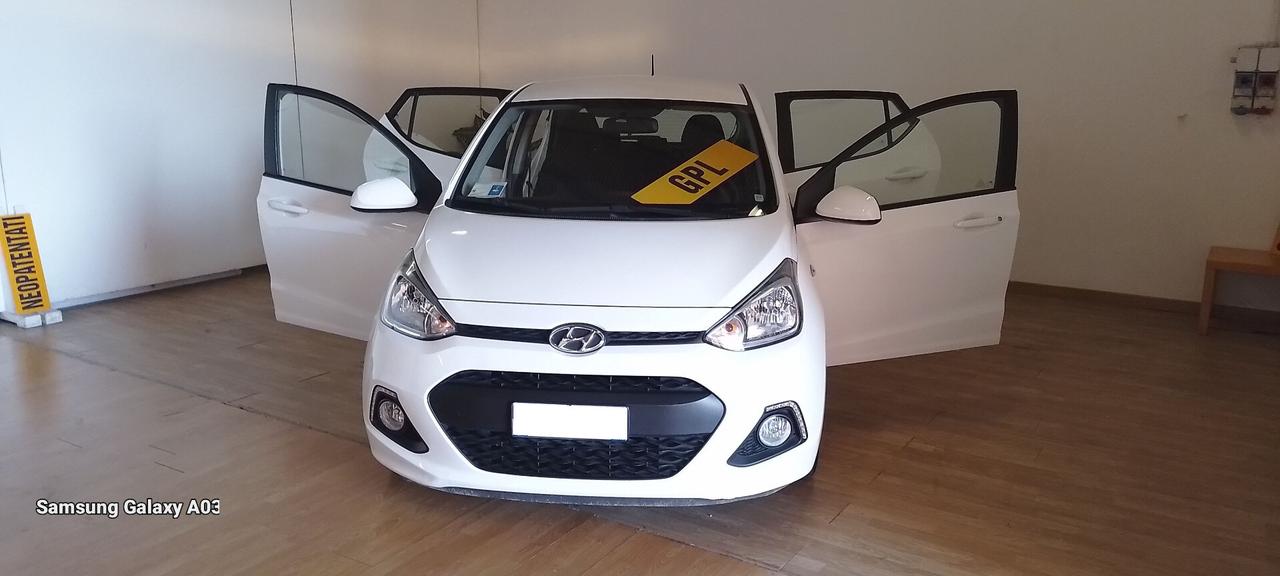 Hyundai i10 GPL VALIDO FINO 2035