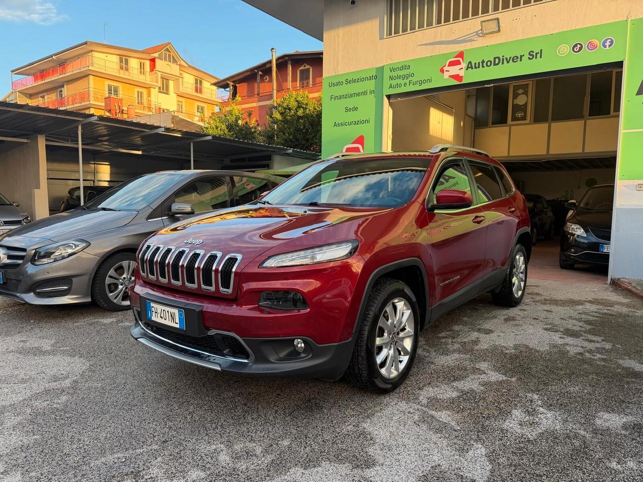 Jeep Cherokee 2.2 Mjt II 4WD Active Drive I Limited
