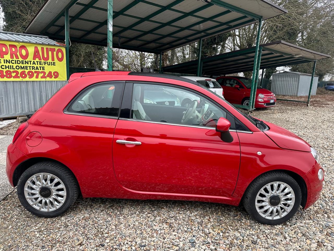 Fiat 500 1.2 Lounge con tetto panoramico
