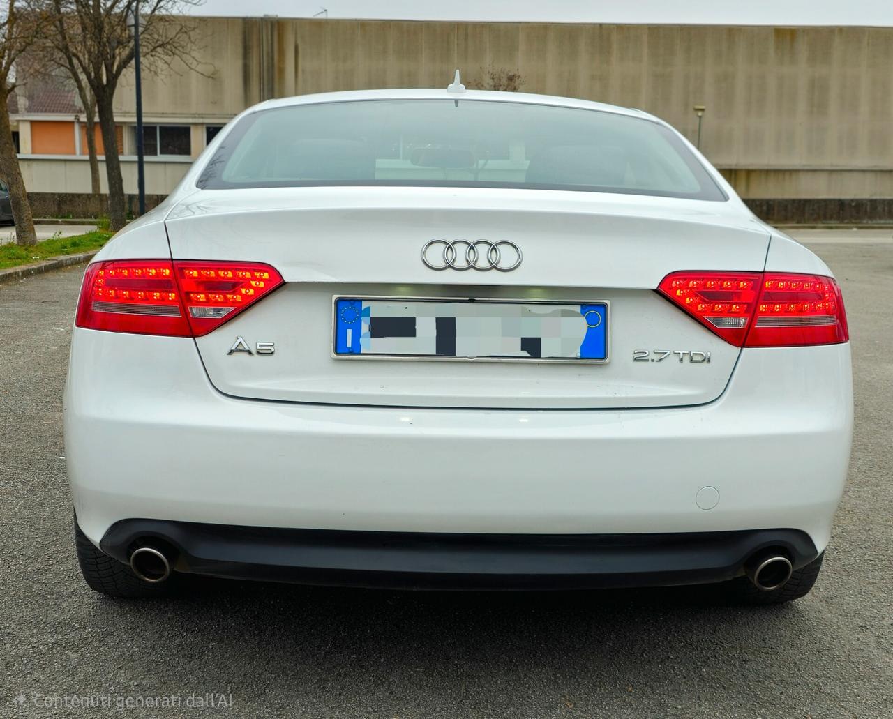 Audi A5 2.7 v6 cambio manuale unico proprietario garantita 12 mesi