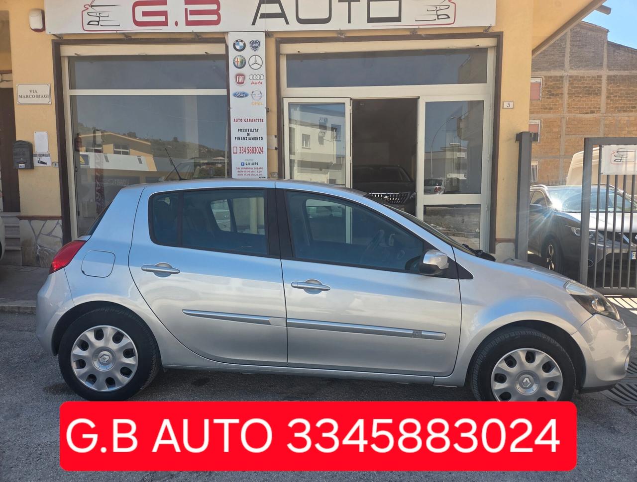RENAULT CLIO 1.5 DCI 85 CV SOLI KM95000 CERTIFIC NAVIG