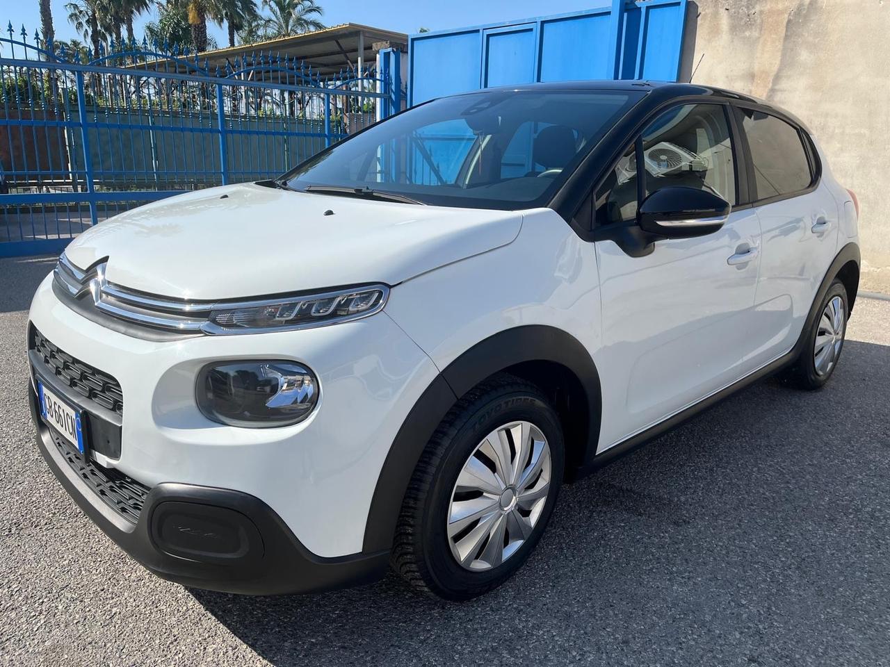 Citroen c3-1.5 hdi/100 cv-km 52000-2020