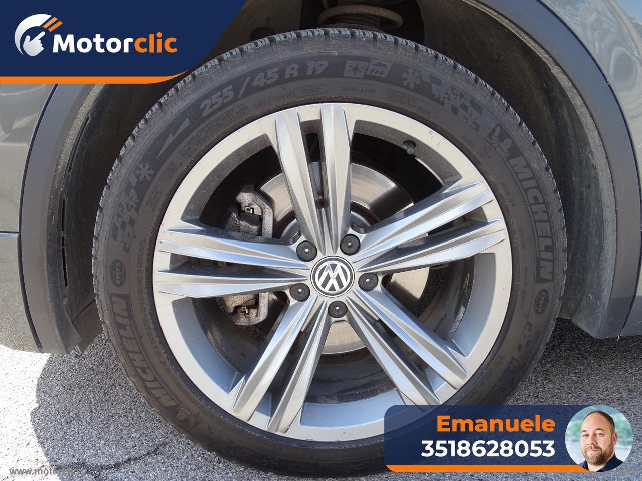 VOLKSWAGEN Tiguan 2.0 TDI 190CV DSG 4MOT. R-LINE