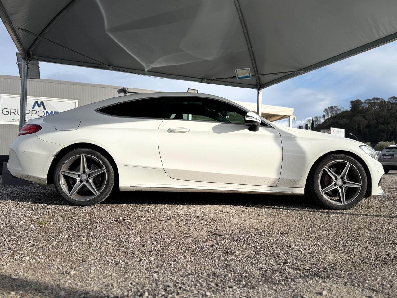 MERCEDES C 220 d Coupé Premium AMG *TETTO PRIVATO