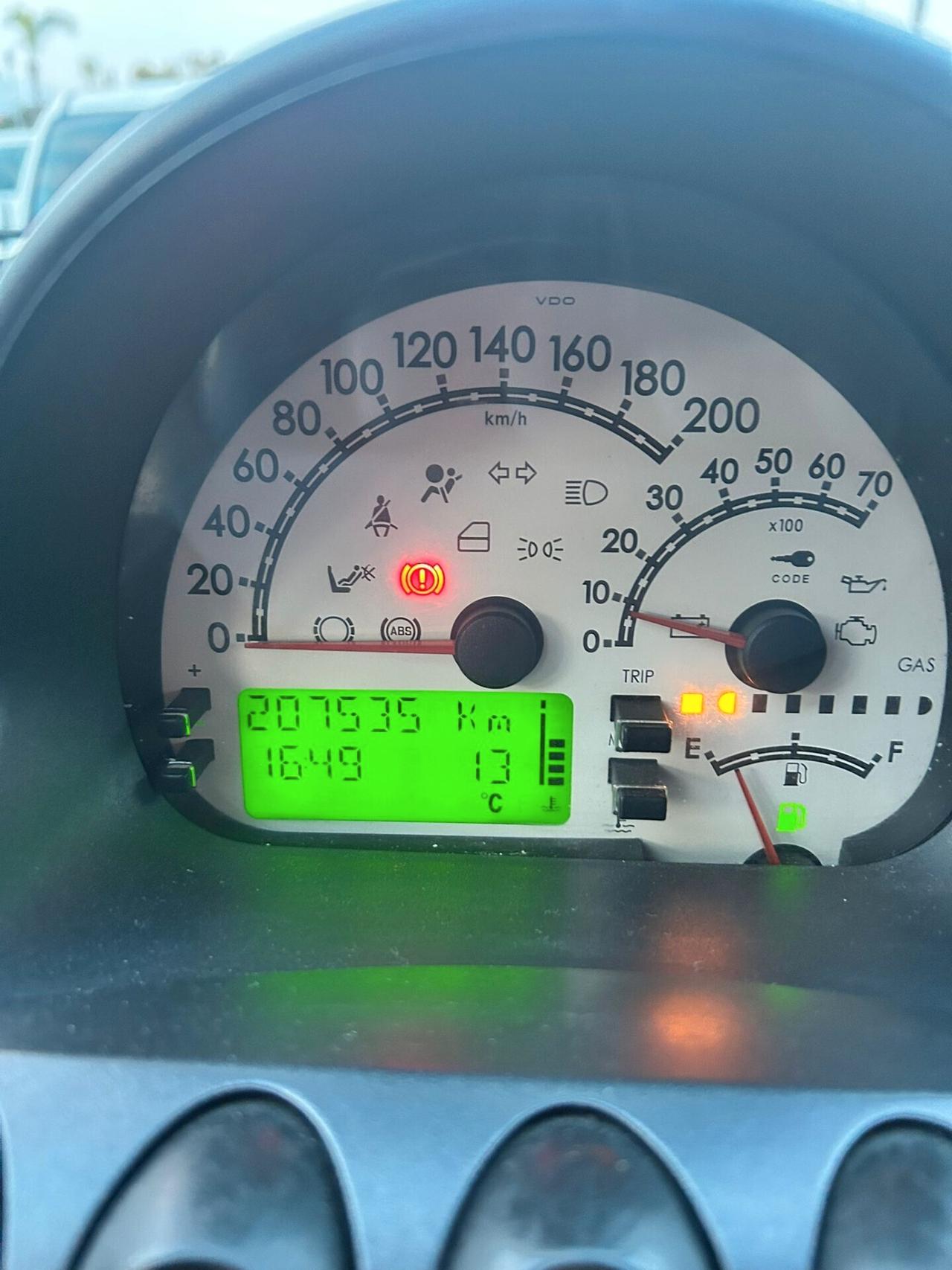 Fiat Multipla 1.6 16V Natural Power Dynamic garanzia 12 mesi