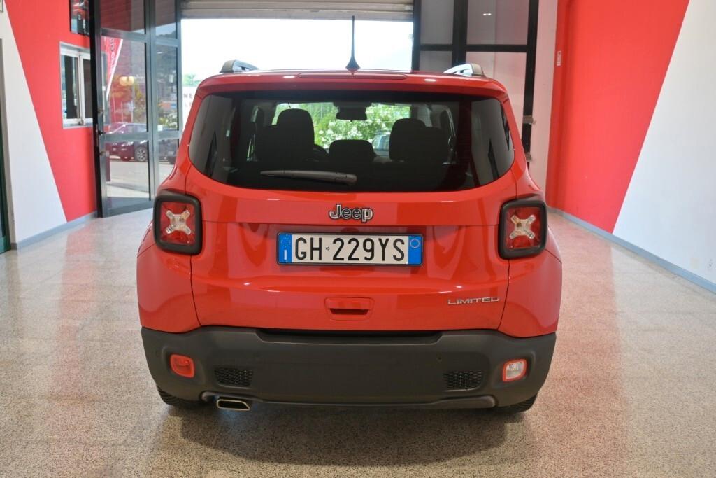 JEEP RENEGADE 1.6 M-JET 16V 130CV 6M. LIMITED ( ADAPTIVE CRUISE - MIRROR - SENSORI POST. - CERCHI 17 )