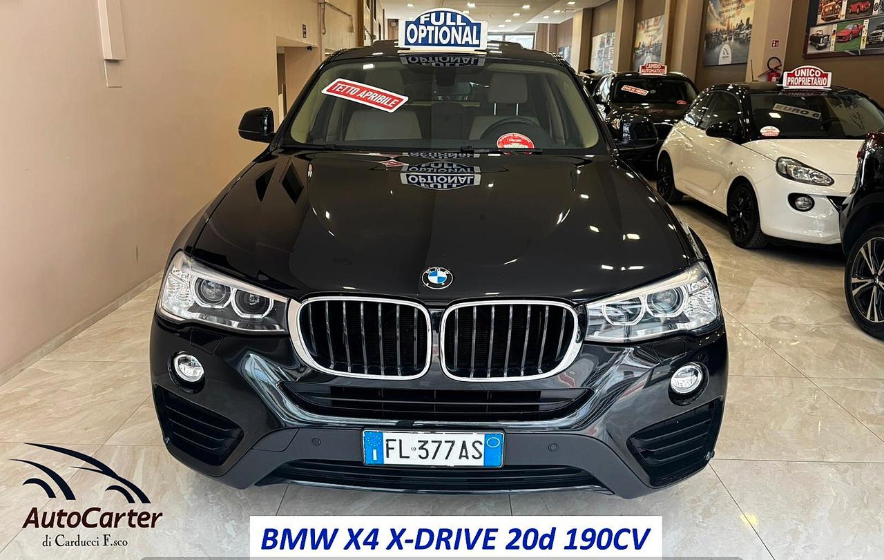 Bmw X4 xDrive20d --TETTO-PARI AL NUOVO