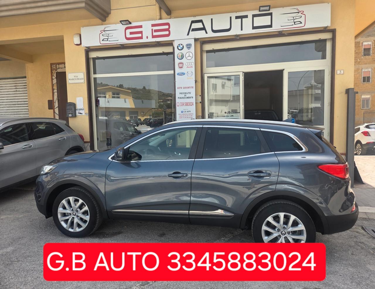 RENAULT KADJAR 1.5 110 CV ANNO 2016 KM CERTIFICATI
