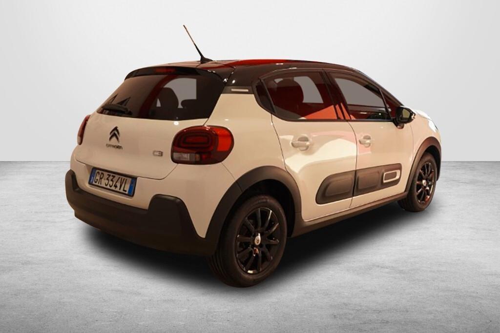 CITROEN C3 1.5 BLUEHDI 100CV 6M. SeS SHINE ( FARI LED - CRUISE - MIRROR - SENSORI POST. - TETTO BICOLORE )