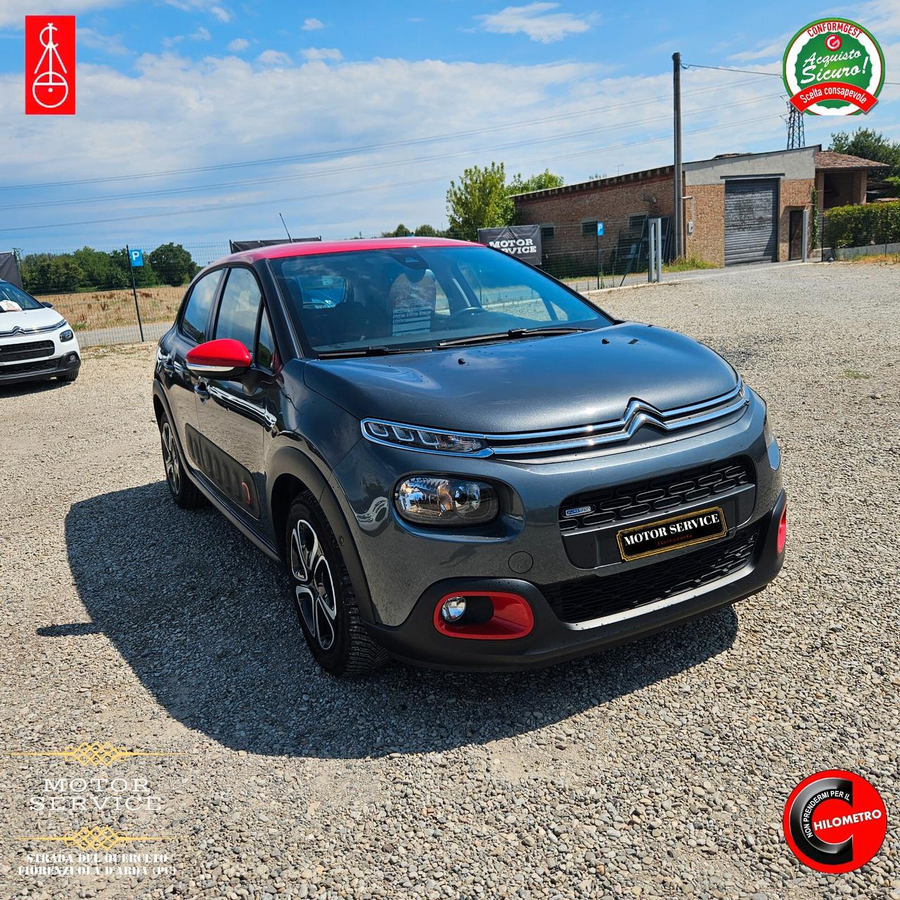 Citroen C3 1.2 benz 82 Shine FULL da 89€ mese
