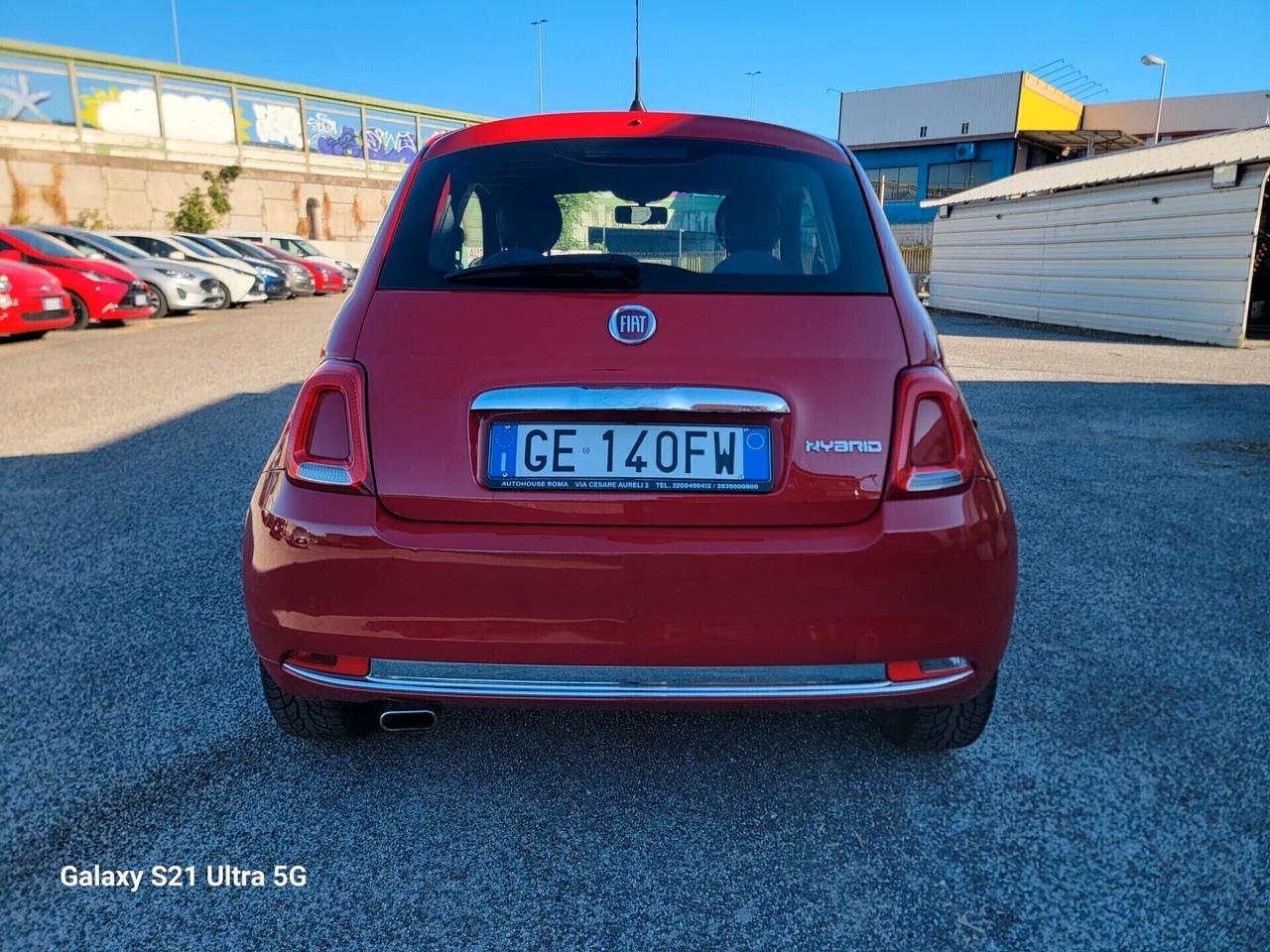 Fiat 500 1.0 Hybrid 2021 GARANZIA PERMUTE