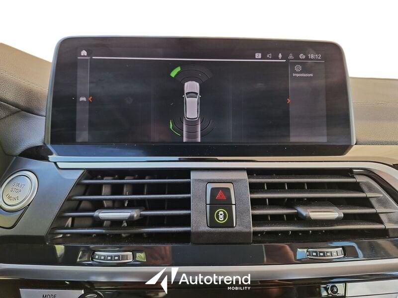 BMW X3 xDrive 20d 190 CV Mild Hybrid 48V Automatica NAVI LED Luxury