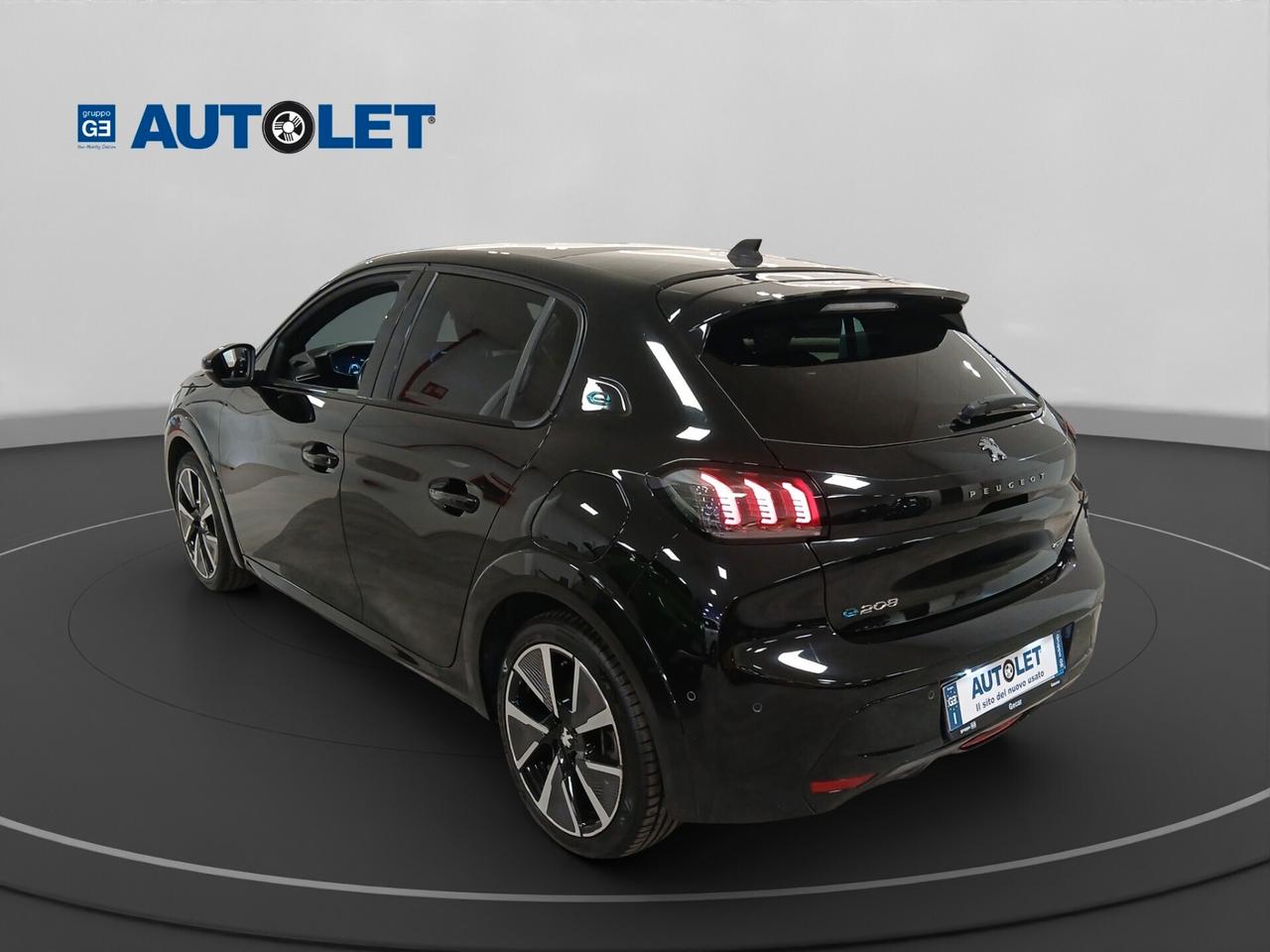 Peugeot 208 motore elettrico 136 CV 5 porte GT Pack