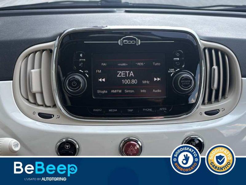 FIAT 500C 1.2 LOUNGE 69CV DUALOGIC