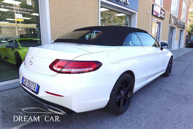 MERCEDES-BENZ C 220 d CABRIO AUTOMATICA SPORT UNIPRO CERCHI AMG