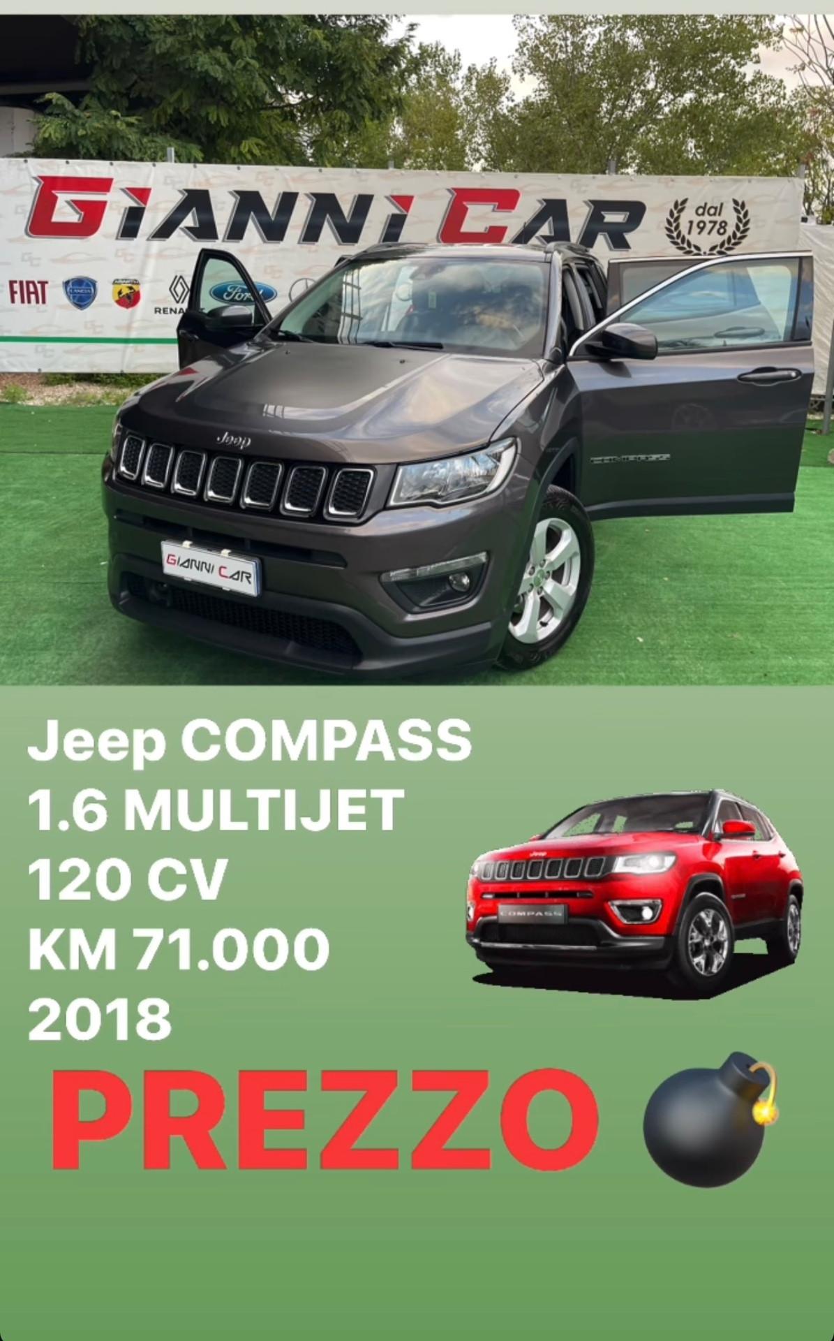 Jeep Compass 1.6 Multijet II 2WD BUSINESS