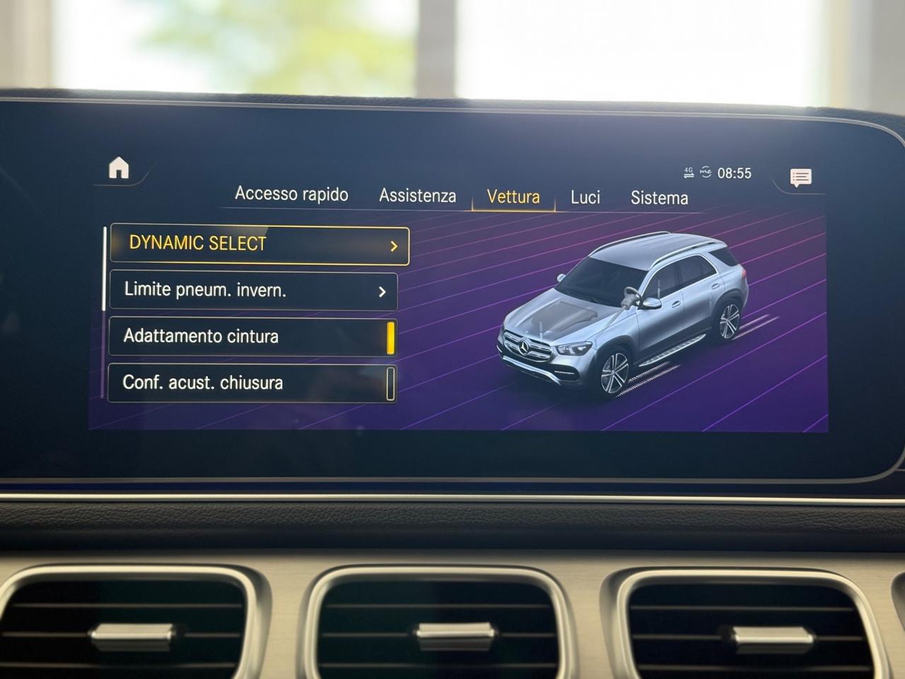 Mercedes GLE 300d Sport 4Matic 245CV Luci Ambient