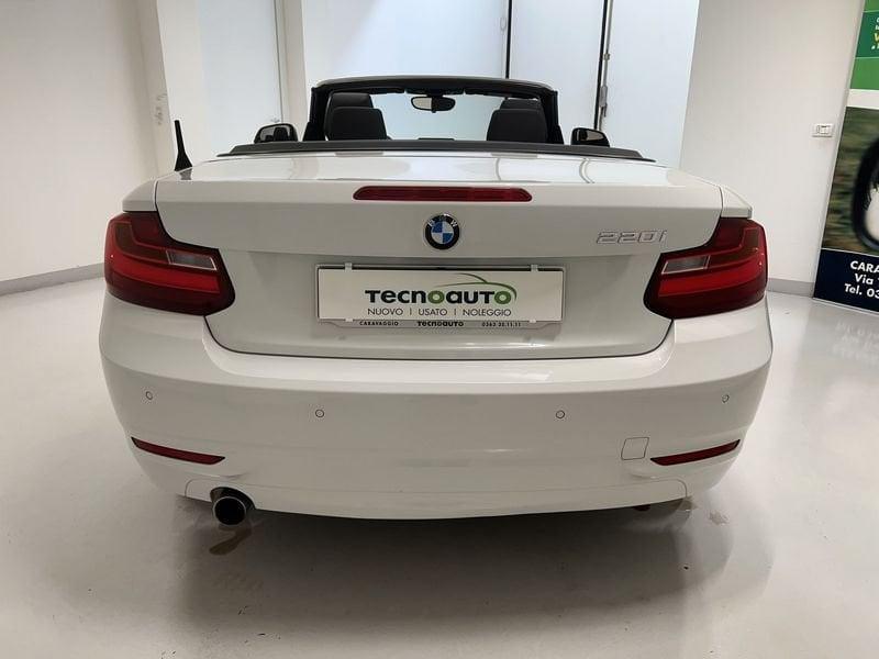 BMW Serie 2 Cabrio 220i Cabrio Advantage Steptronic
