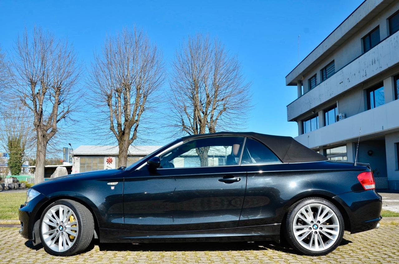 BMW 125i CABRIO FUTURA 218cv AUTO, UFF ITALIANA, BREMBO, 18", NAVI, PERMUTE