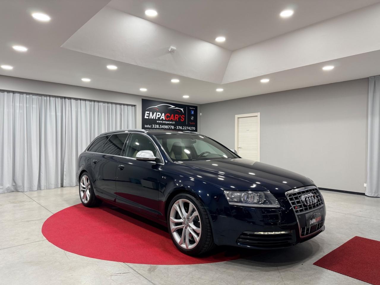 Audi A6 S6 Avant 5.2 V10 Quattro Tiptronic "AUDI EXLUSIVE" Tagliandi ufficiali