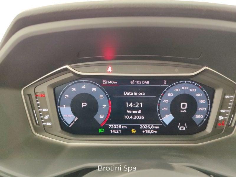 Audi A1 Sportback 30 TSI S Tronic Allstreet Identity Coontrast