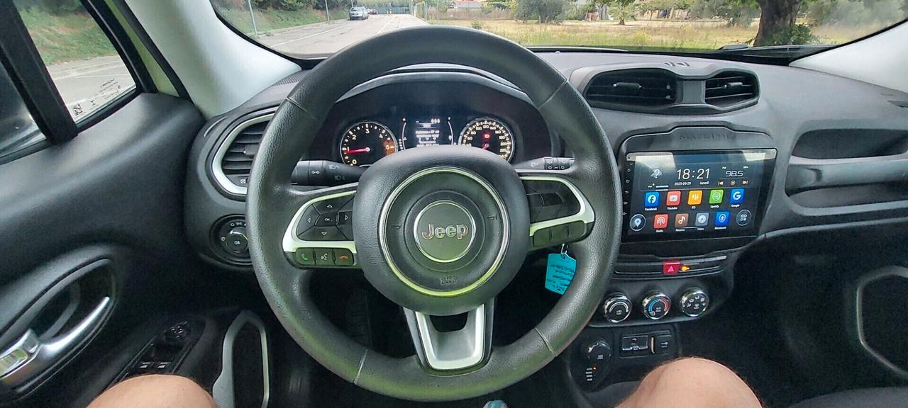 JEEP RENEGADE 2,0 DIESEL 120 CV 4WD 4X4 NAVIGATORE TELEFONO SENSORI IMPECCABILE