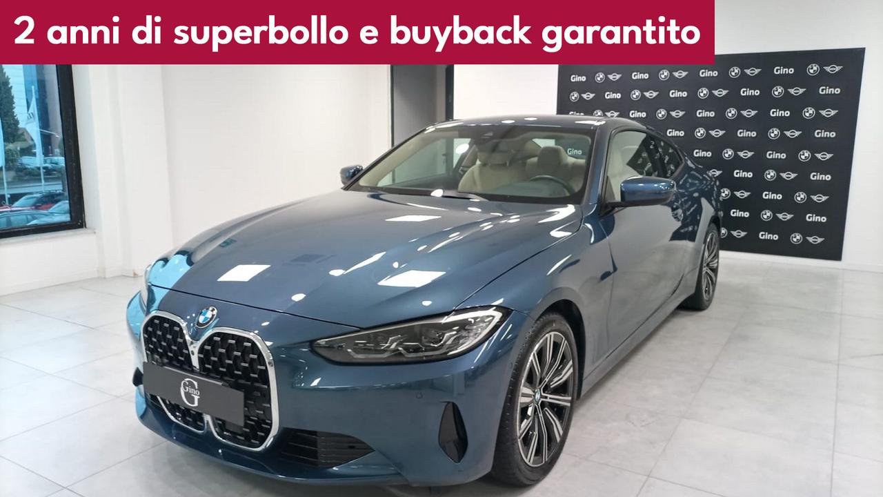 BMW Serie 4 G22 2020 Coupe - 430d Coupe mhev 48V xdrive Sport auto