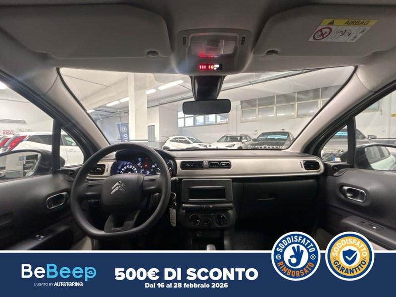 Citroën C3 1.2 PURETECH FEEL 68CV MY18