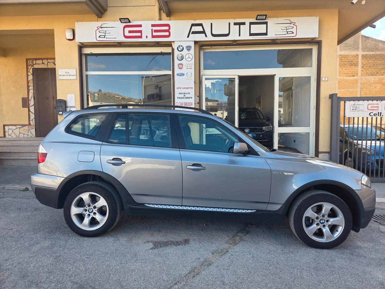 BMW X3 2.0 177 CV MOLTO BELLA KM 130000 CERTIFICATI