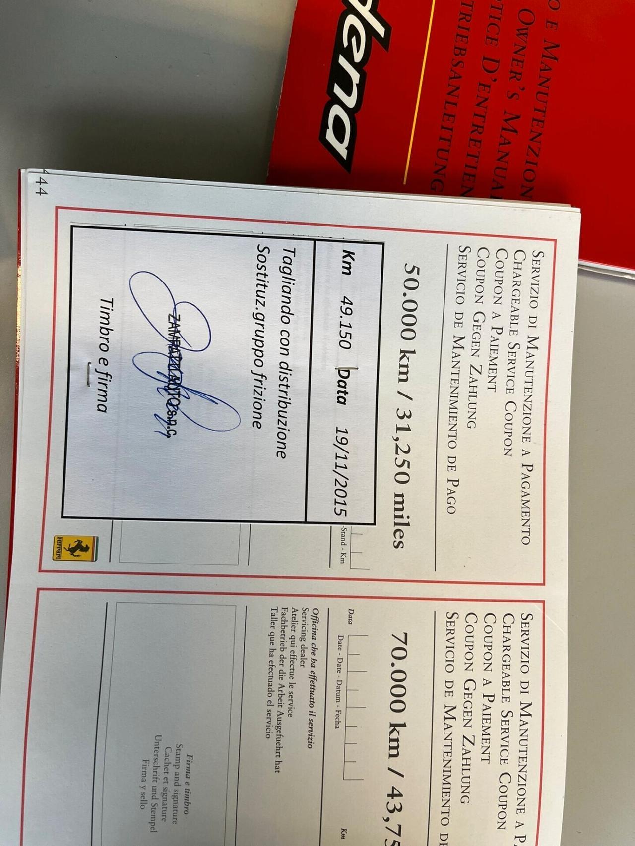 Ferrari 360 Modena F1 ASI con esenzione bollo