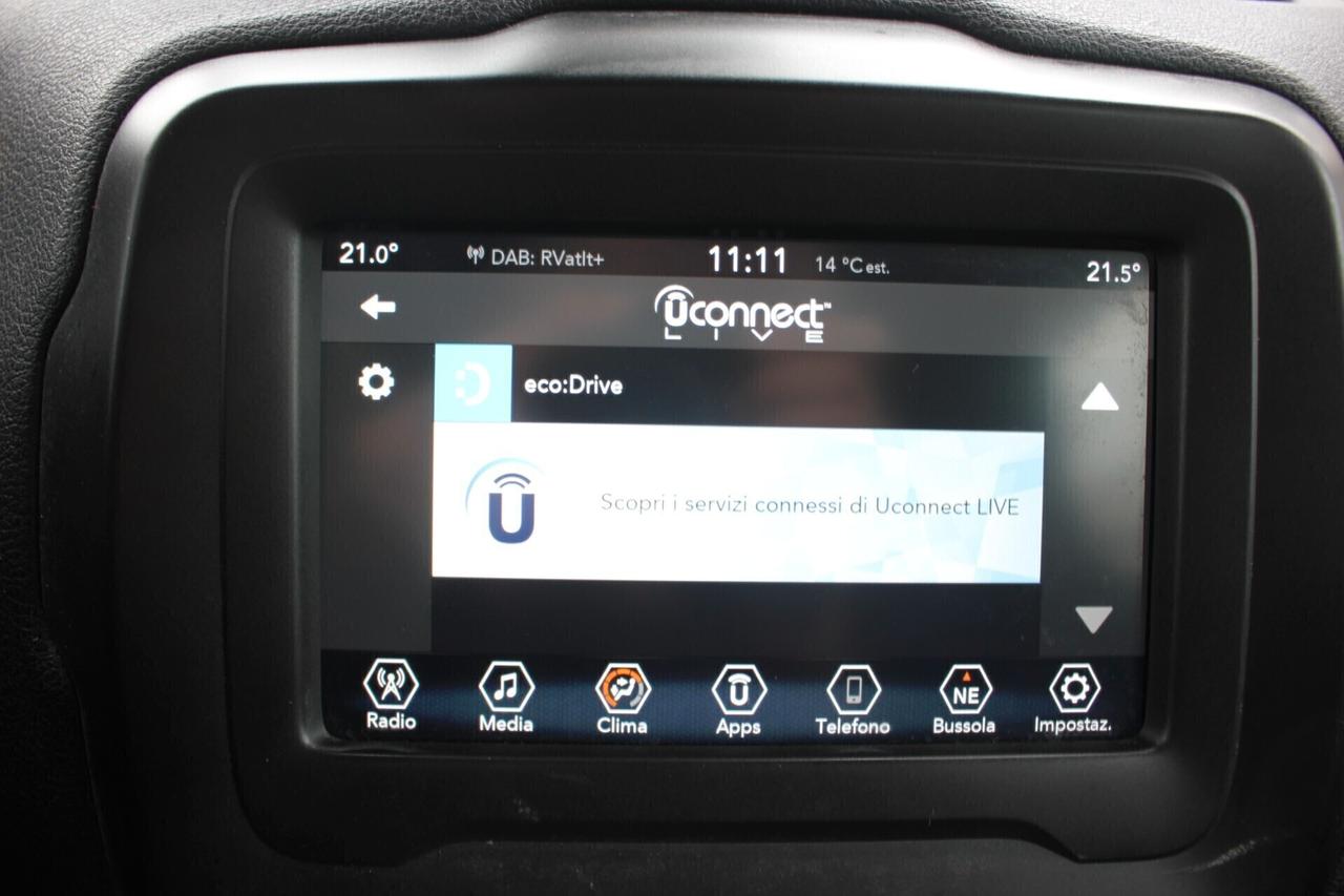 JEEP RENEGADE 1.6 MJT 120cv LIMITED *PREZZO VERO* UNIPRO'